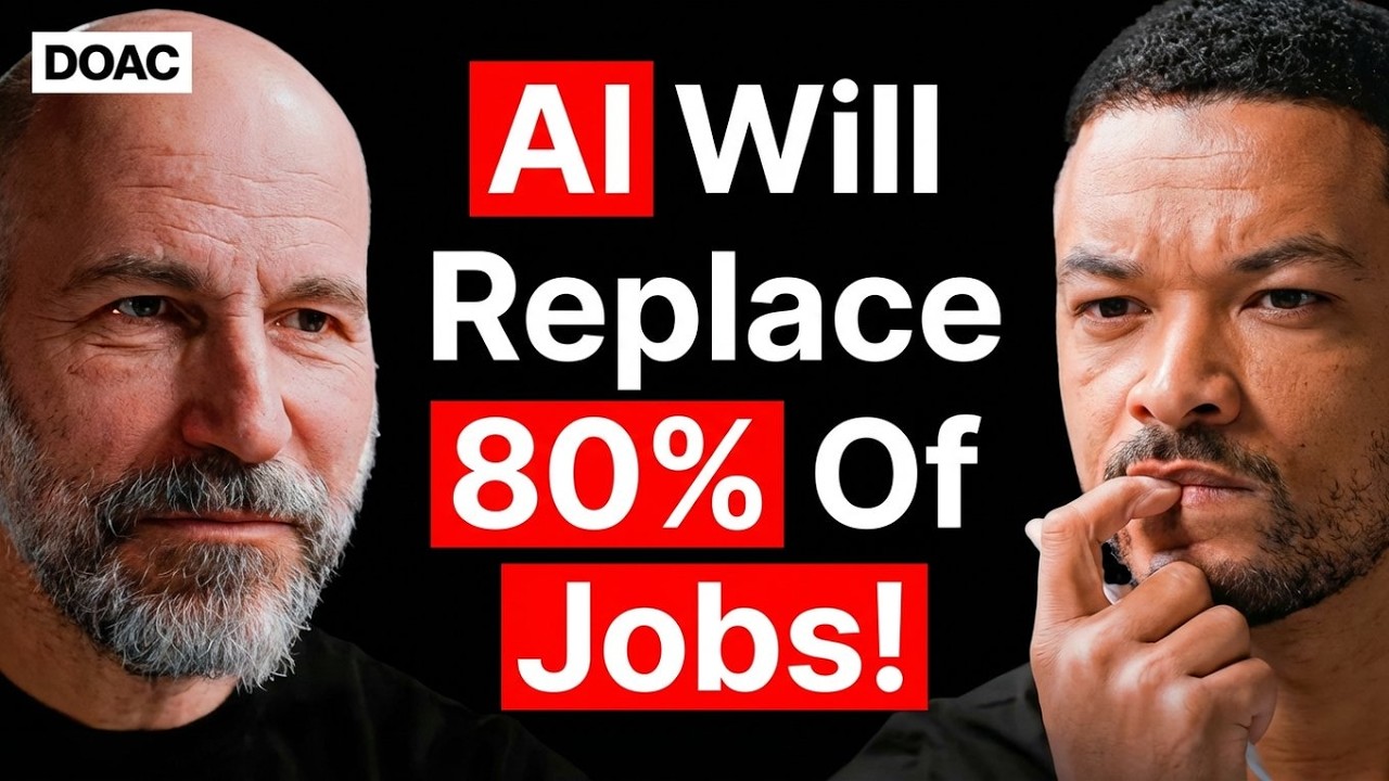 Uber CEO: I Have To Be Honest, AI Will Replace 9.4 Million Jobs At Uber!