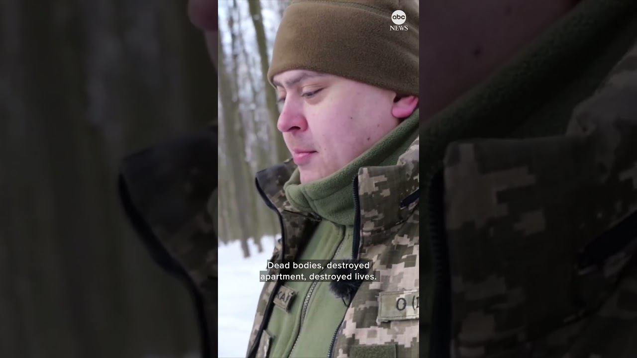 Ukrainian soldier tells of toll of Russia’s war on him, his family and country