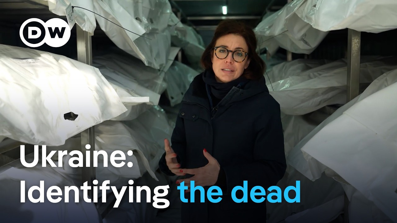 Ukrainians work to ID some 3,000 exchanged bodies | DW News