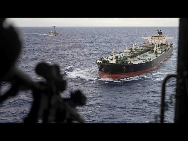US boards Venezuela-linked oil tanker in the Indian Ocean after pursuit from Caribbean