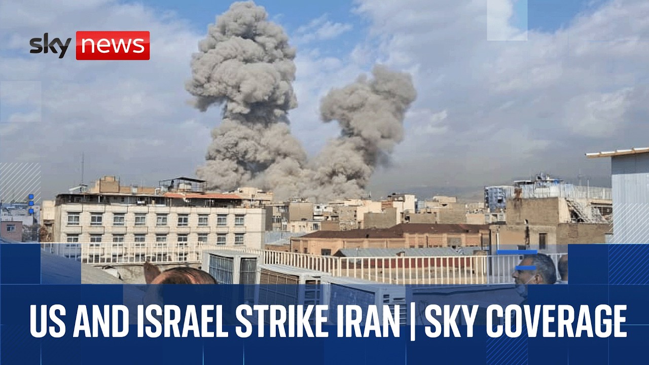 US launches ‘major combat operations’ in Iran | Sky News breaking news coverage and analysis