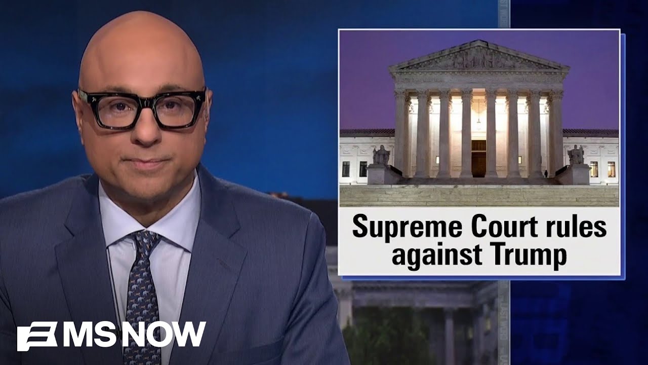 Velshi: ‘There is hope yet for the republic’ after Trump’s Supreme Court loss 