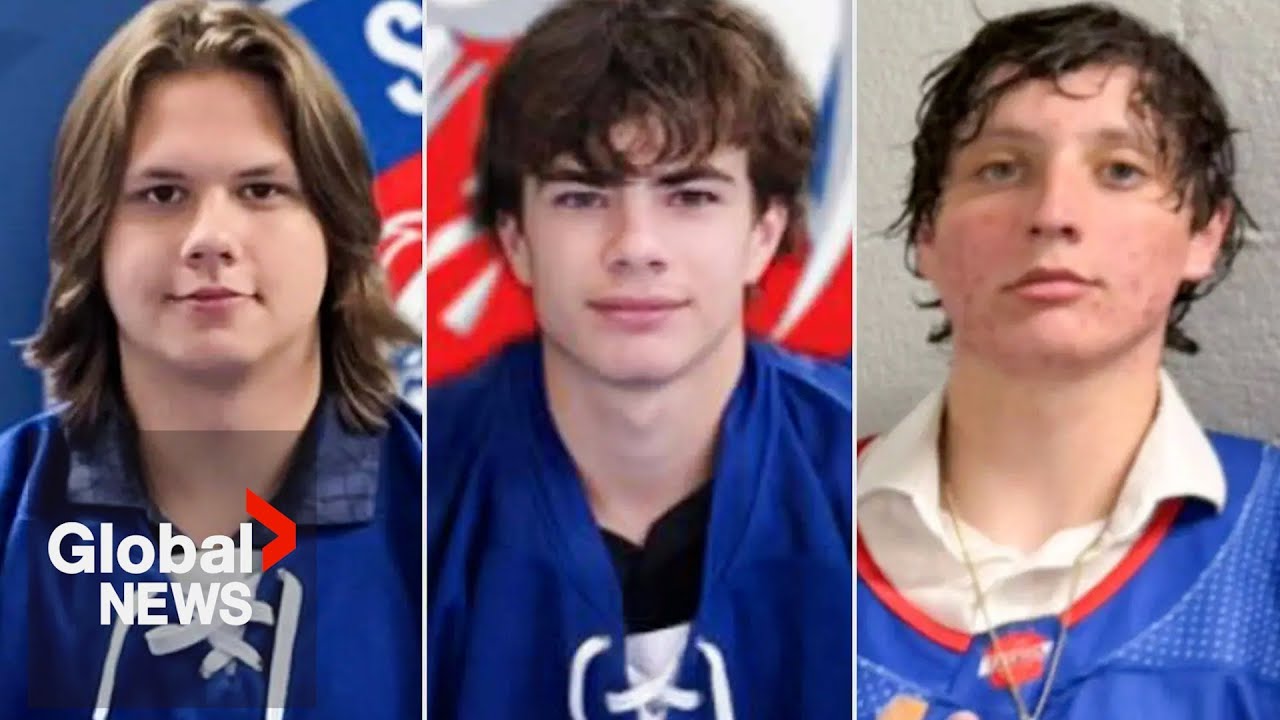 “We grieve together”: Team spokesperson addresses deaths of 3 junior hockey players in Alberta crash