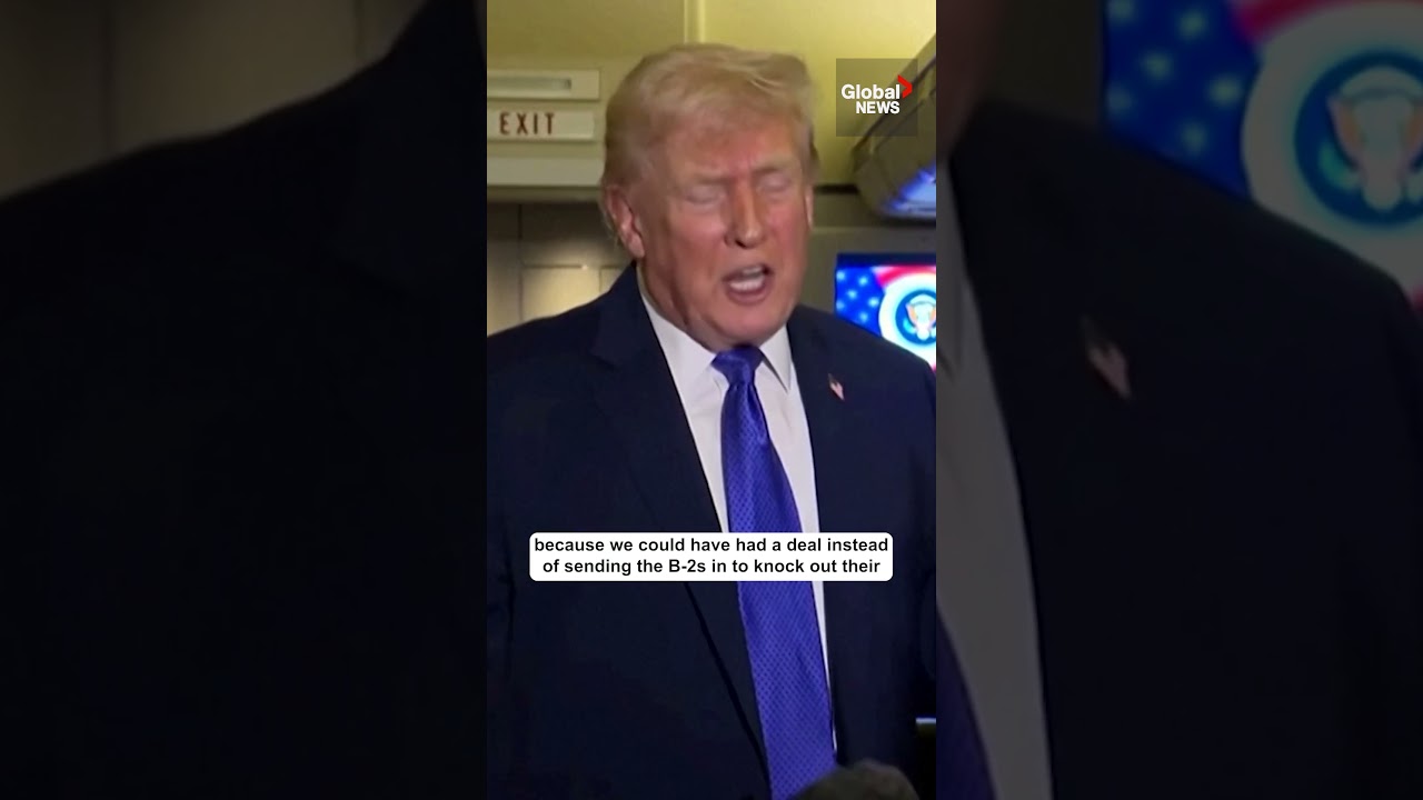 “We had to send the B-2s”: Trump threatens “consequences” if Iran doesn’t agree to nuclear deal