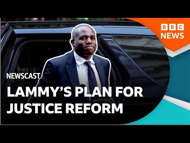 What are David Lammy’s plans for justice reform? | BBC Newscast