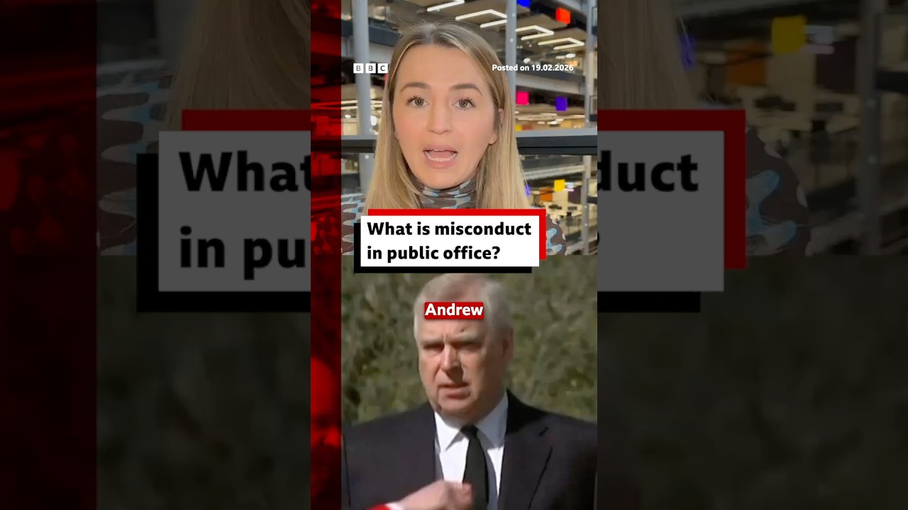 What does misconduct in public office mean? #AndrewMountbattenWindsor #BBCNews
