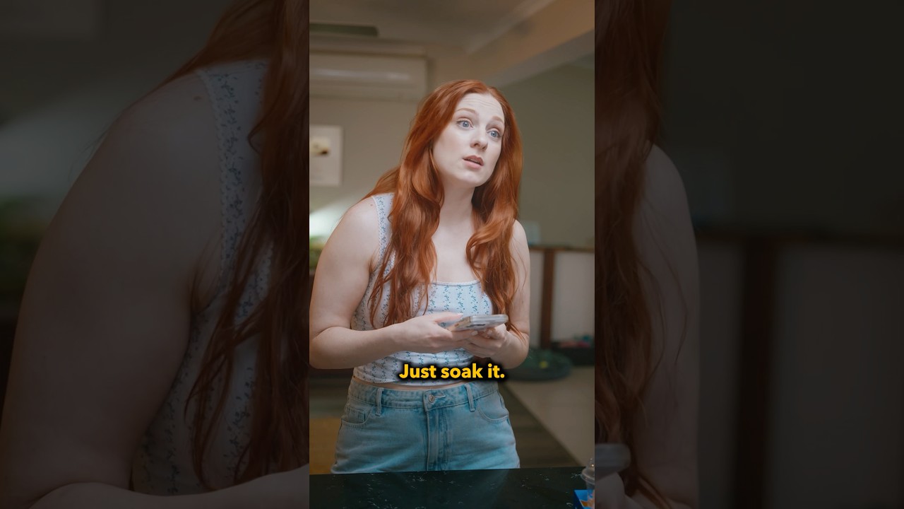 When a Mormon does the dishes