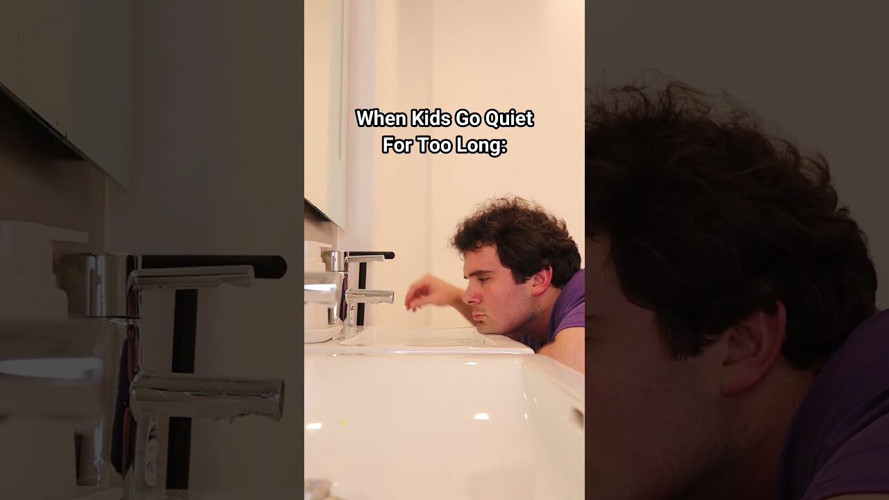 When Kids Go Quiet For Too Long.