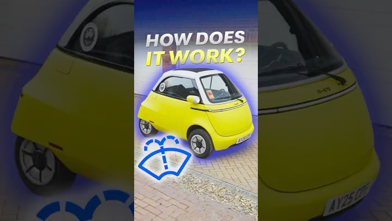 Where do you put the washer fluid in a Microlino?! 🧐