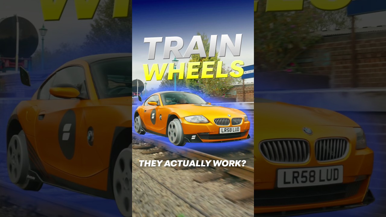 Why putting train wheels on your car is a ✨great✨ idea 💡