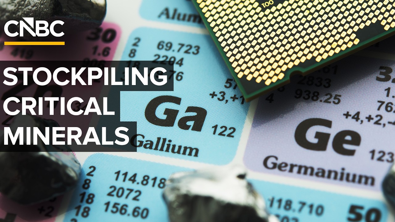 Why The U.S. Is Spending $12B To Stockpile Critical Minerals