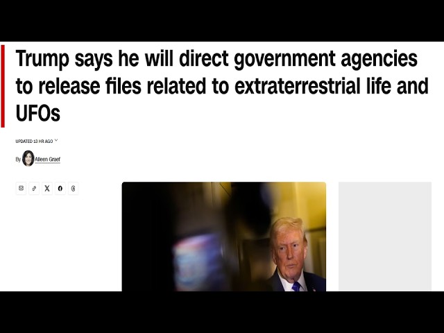 Will They Actually Declassify New Alien Information