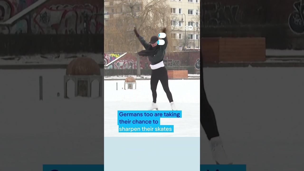 Winter cold creates rare natural experiences around the world | DW News