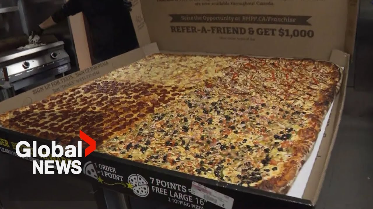 World’s largest ‘deliverable’ pizza comes to Vancouver