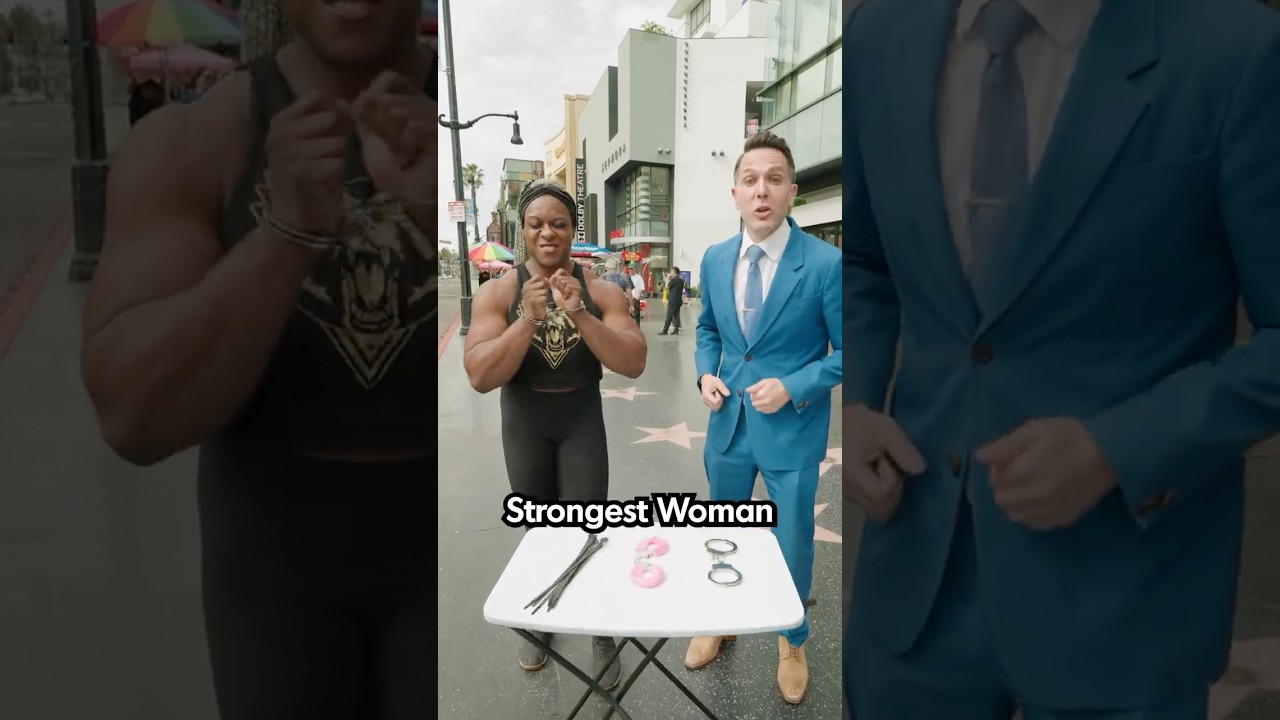 World’s Strongest Woman Vs Police Handcuffs