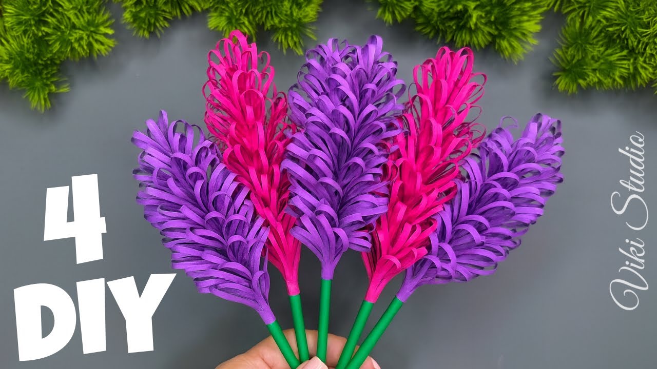 WoW!💥 4 EASY Crafts! 💥 Paper Decoration Ideas DIY Paper Flowers