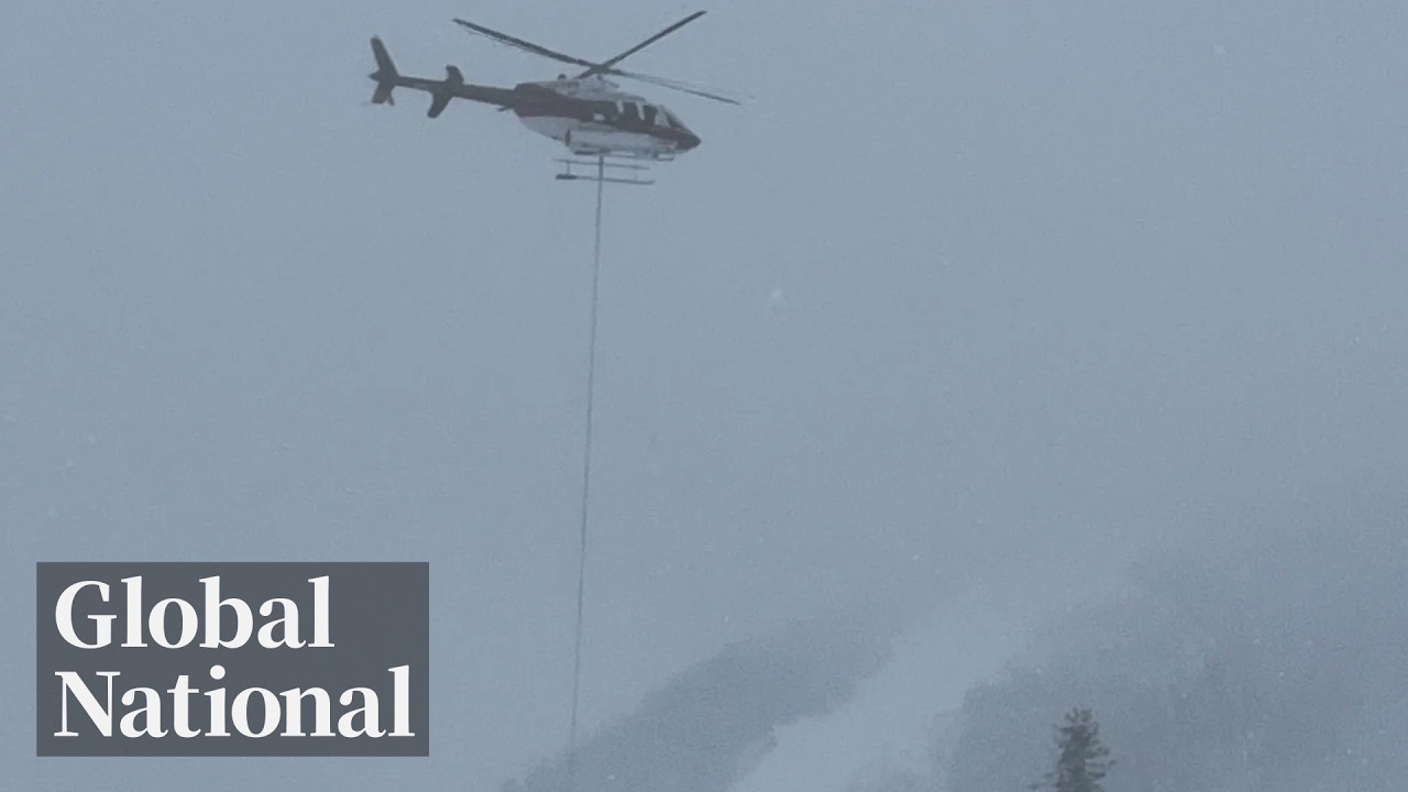 Youth in critical condition after 2 skiers swept up in Alberta avalanche