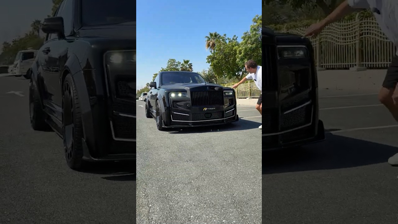 $1m Modified Rolls-Royce Cullinan! 🤑 #cars #rollsroyce #luxury
