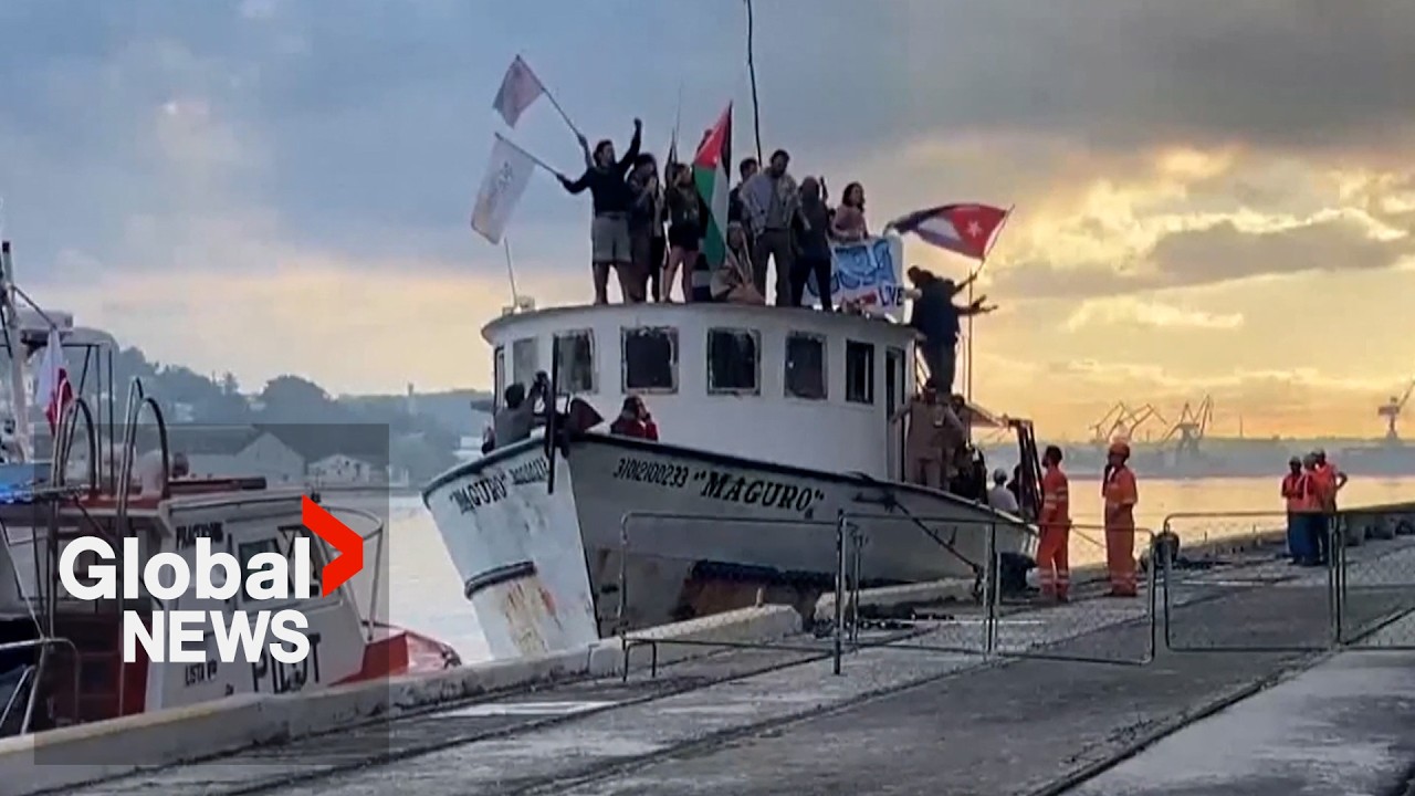 1st aid flotilla reaches Cuba amid energy crisis, US oil blockade