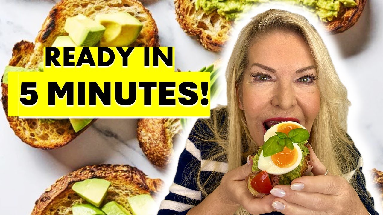 5-MINUTE AVOCADO TOAST RECIPES