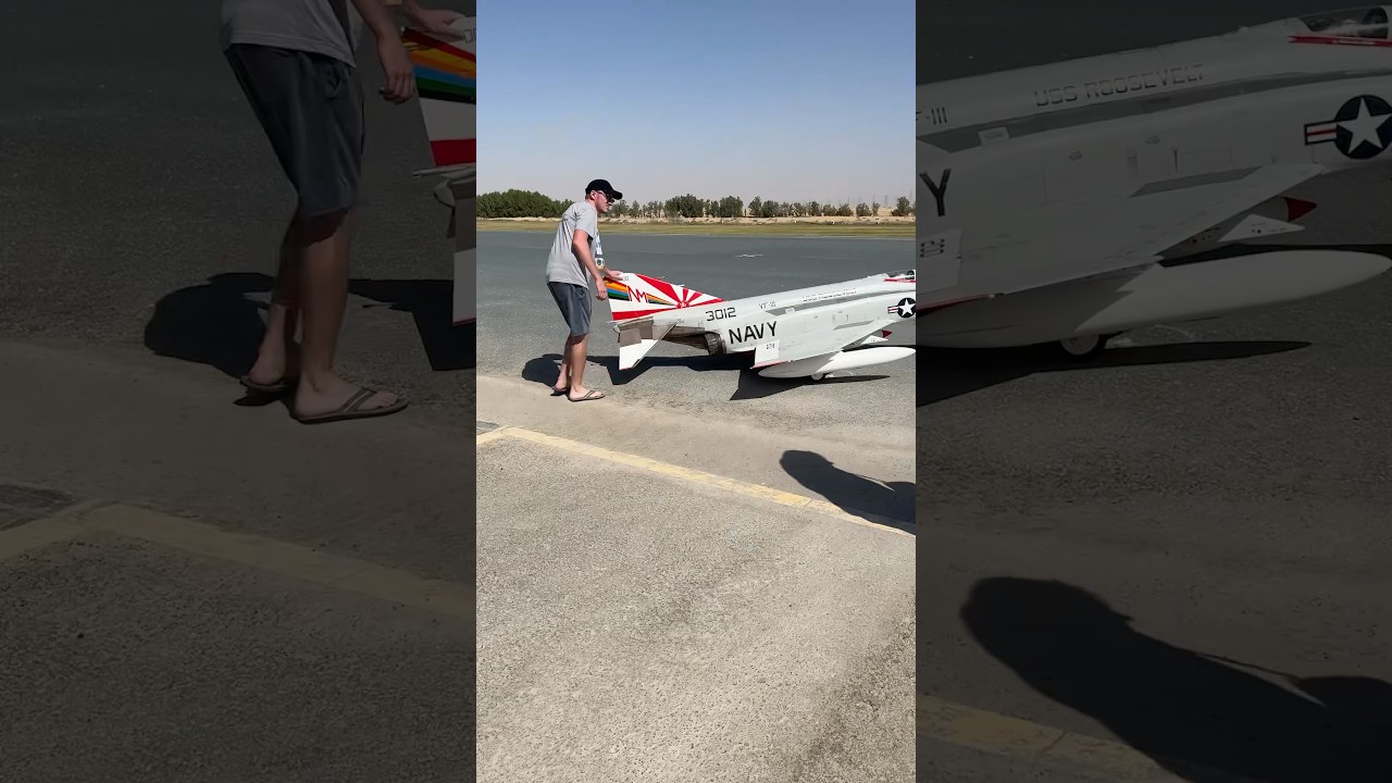 A $60,000 RC Plane?! ✈️ #rc #plane #aviation