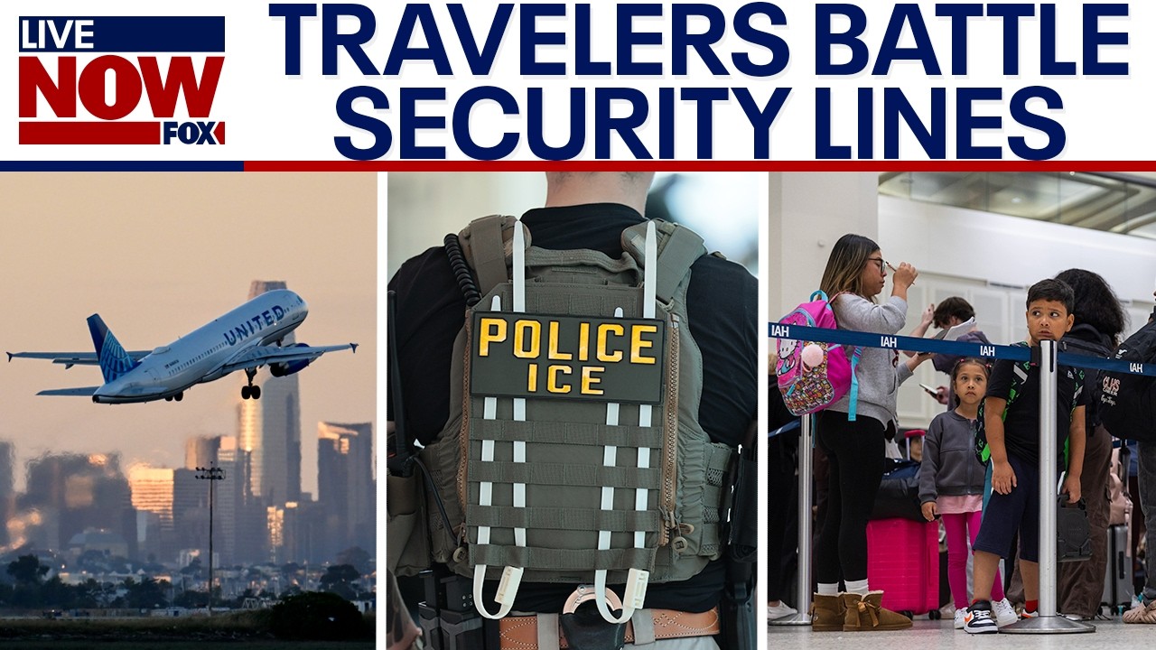 Airline passengers react as long TSA lines persist across the nation