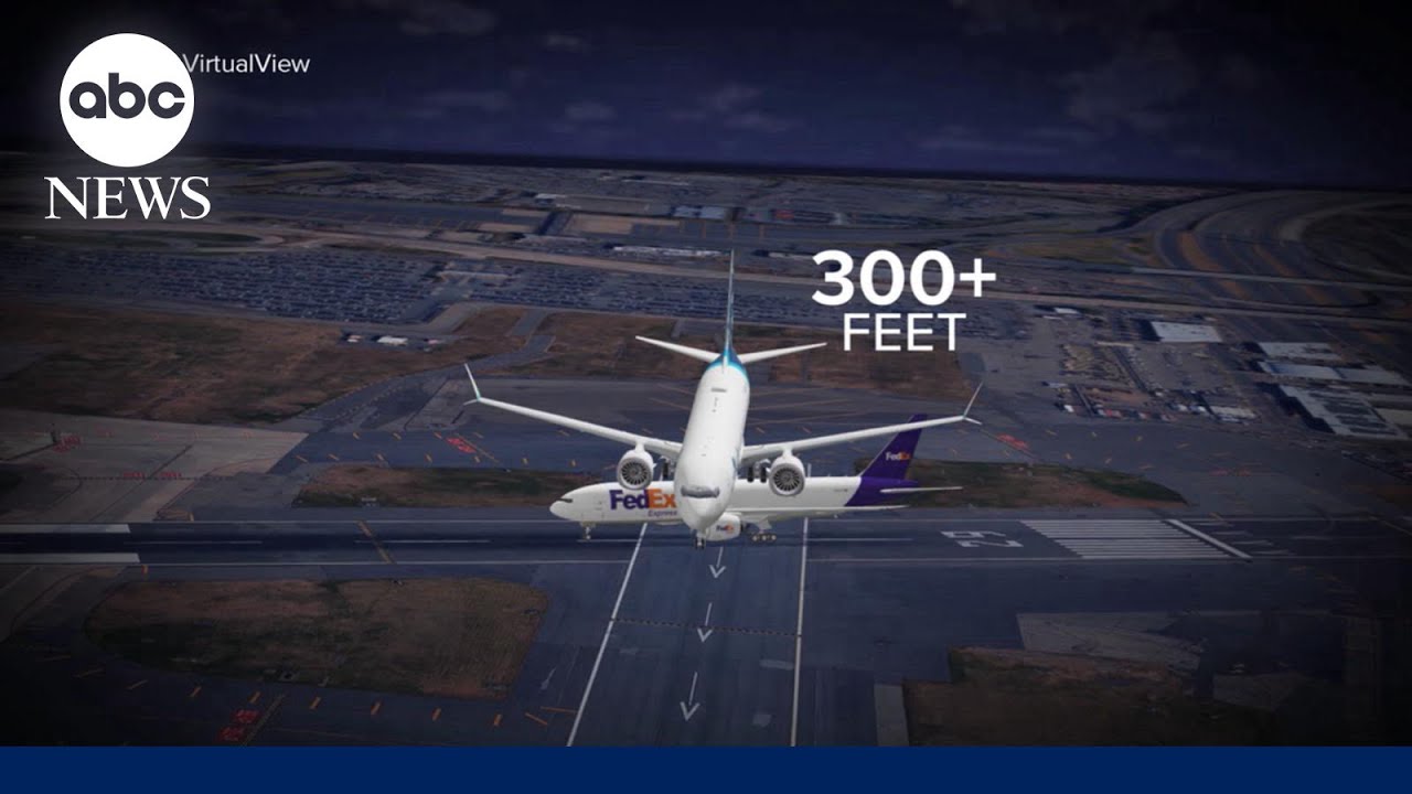 Alaska Airlines jet, FedEx plane come within 300 feet in near collision