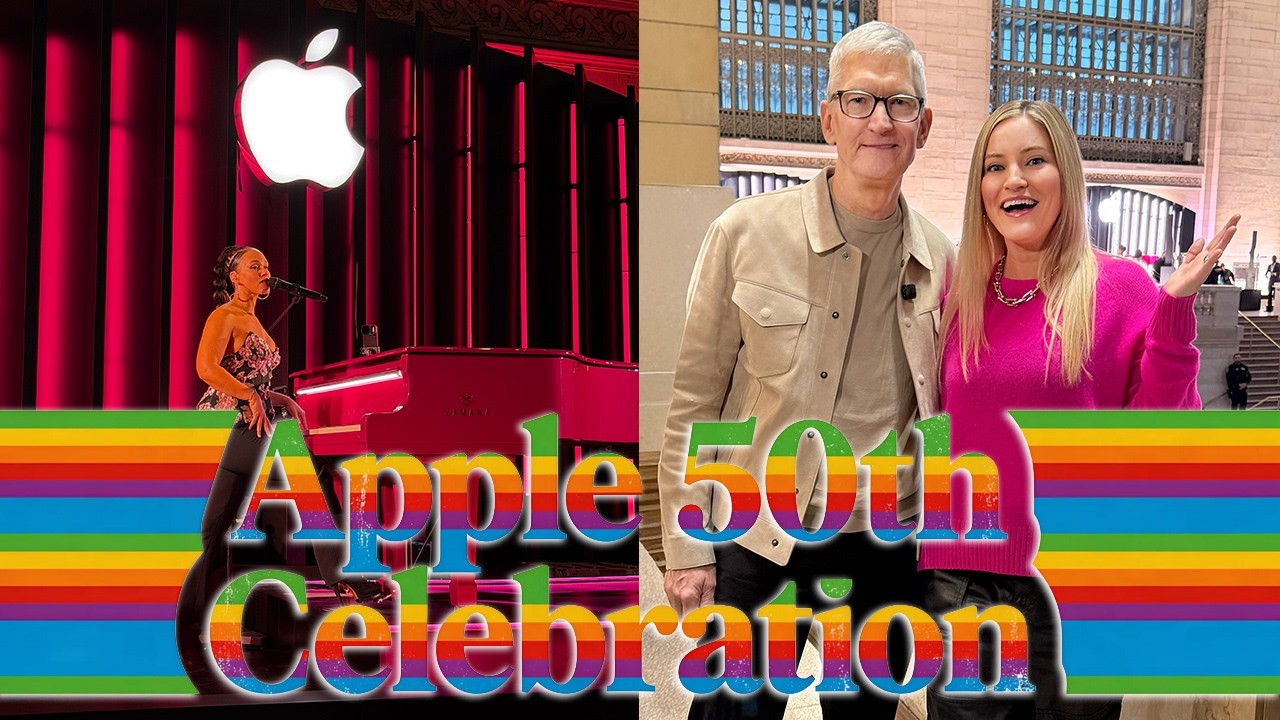 Apple’s 50 Anniversary Interview with Tim Cook + Alicia Keys Concert!