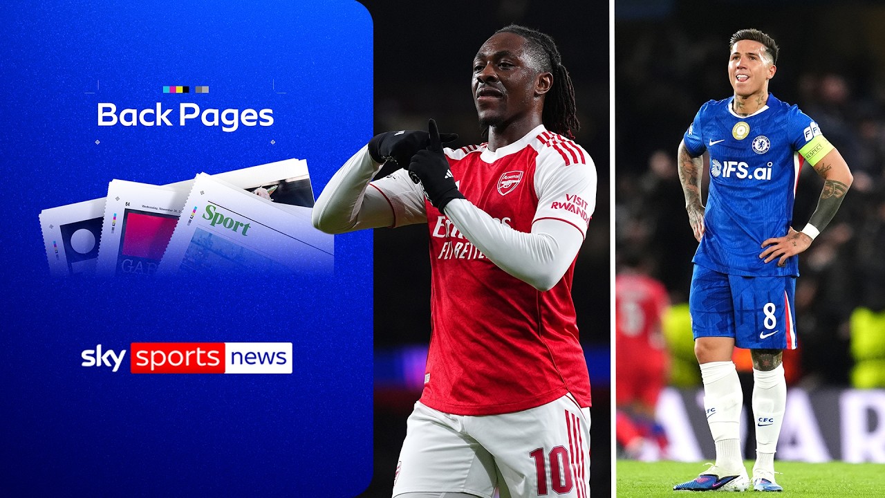 Arsenal make it through to the UCL quarters whilst PSG hammer Chelsea | Back Pages Tonight