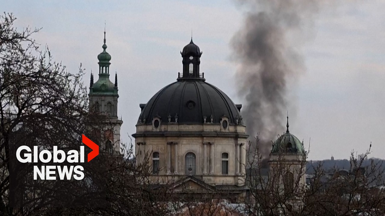 At least 22 injured after Russia launches daytime strike on Ukraine’s Lviv, UNESCO site