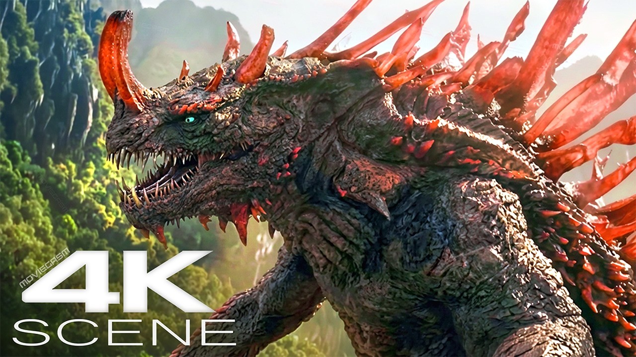 Blood Scarab Persuades Titan-X To Spare Humans (2026) 4K Scene | Monarch: Legacy of Monsters  Clip