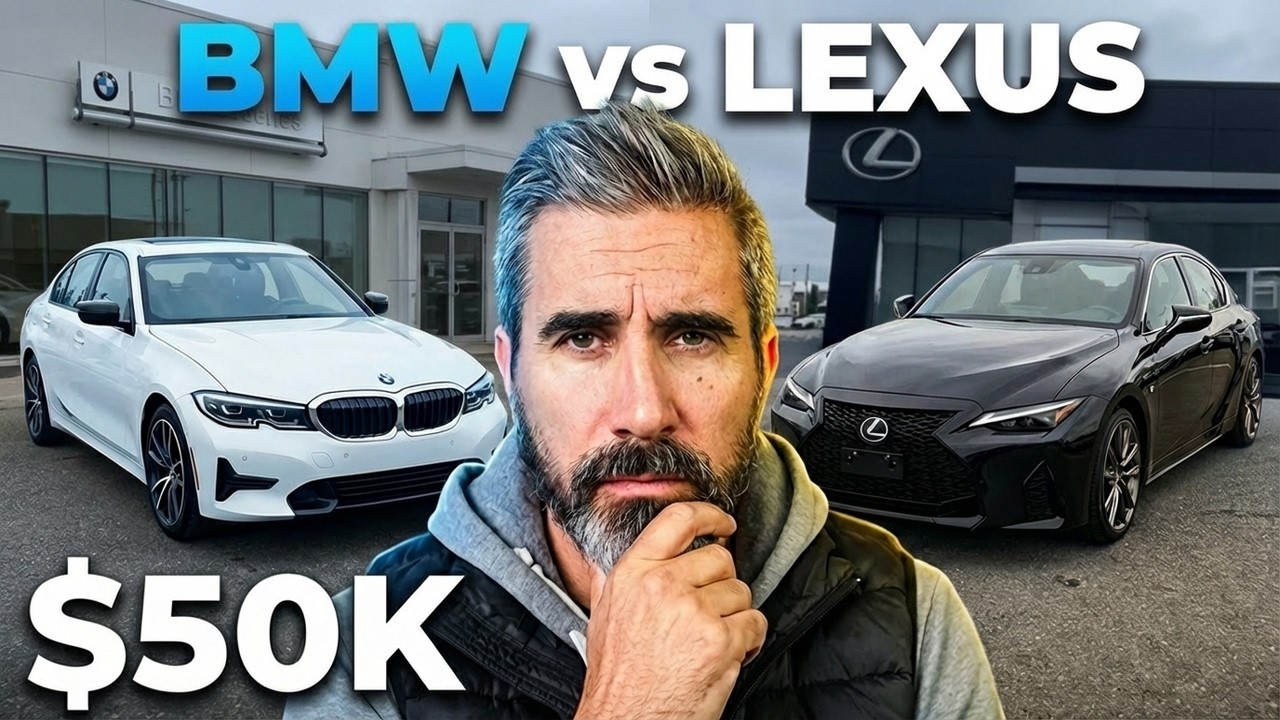 BMW 3 Series or Lexus IS? Here’s Which One I’d Buy With $50K!