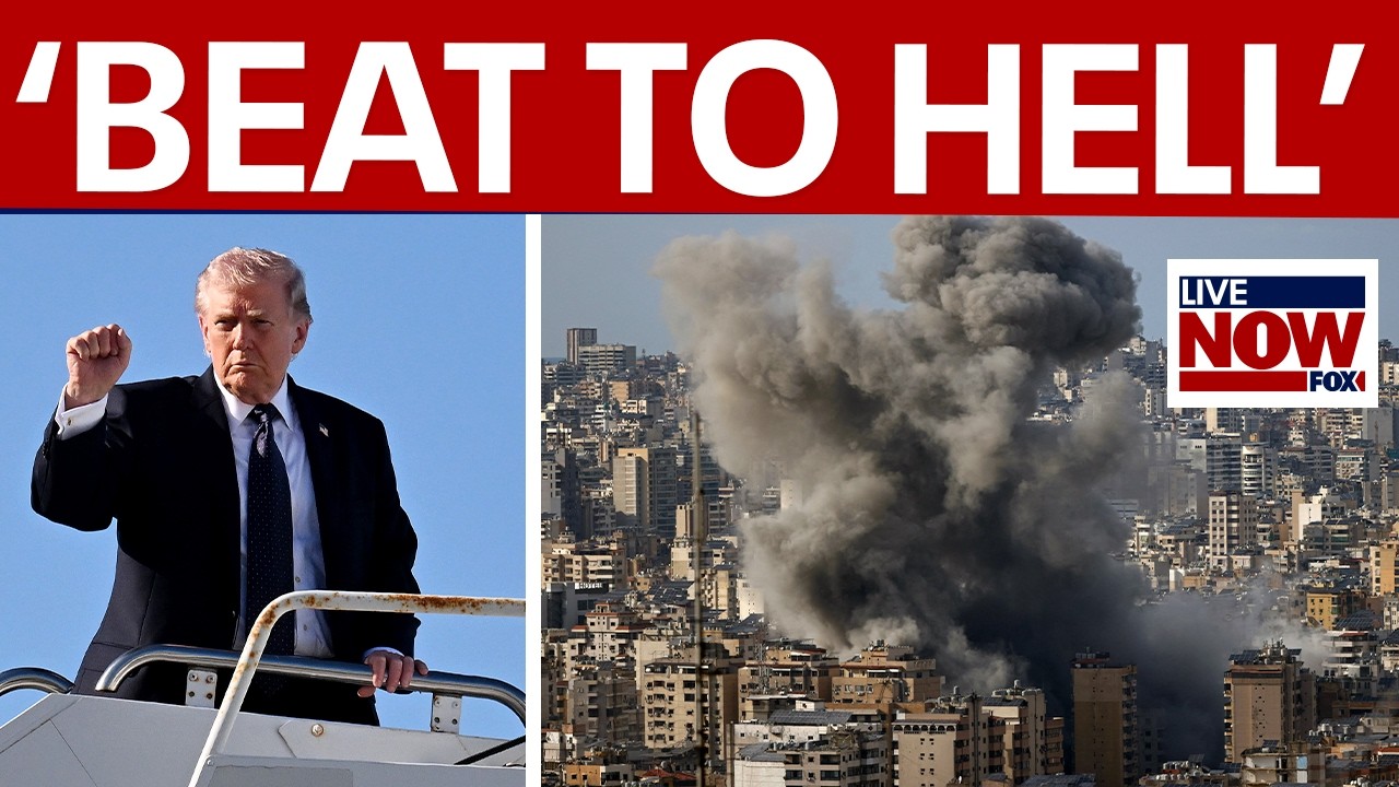 BREAKING: Trump says Iran will be hit hard today, as strikes intensify