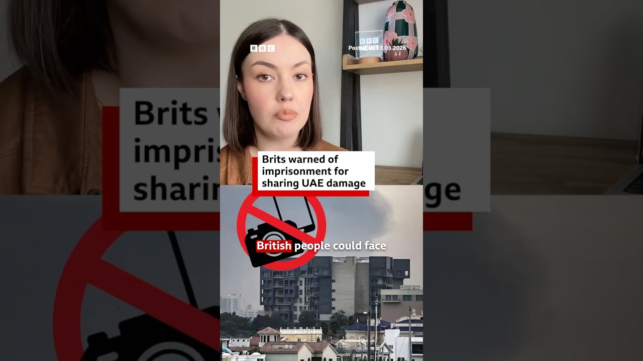 Brits warned of imprisonment for sharing UAE damage. #UAE #Dubai #AbuDhabi #BritishEmbassy #BBCNews