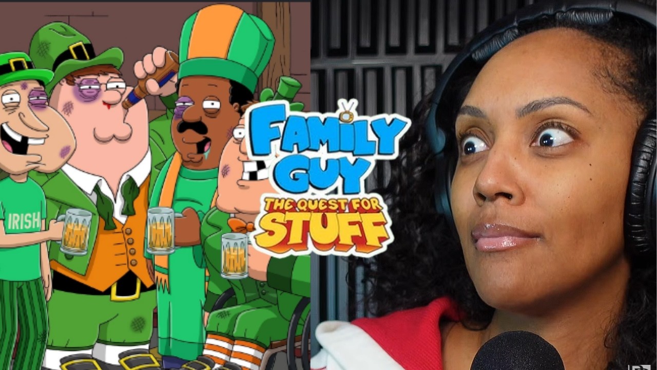BRITT REACTS TO FAMILY GUY’S MOST OFFENSIVE IRISH JOKES