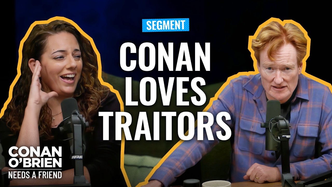 Conan Doesn’t Understand The Strategy On “The Traitors” | Conan O’Brien Needs A Friend