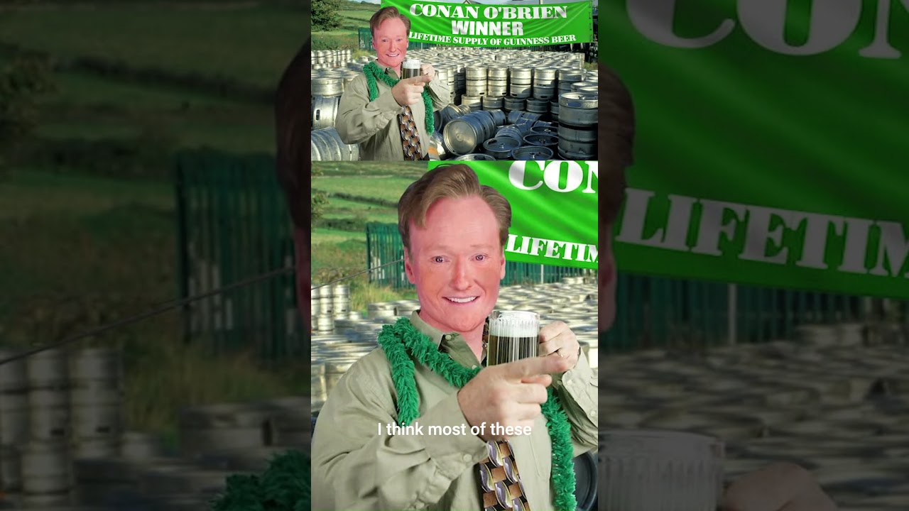 Conan spots Paul Rudd’s photo at the Guinness factory. #podcast #comedy #comedian #paulrudd