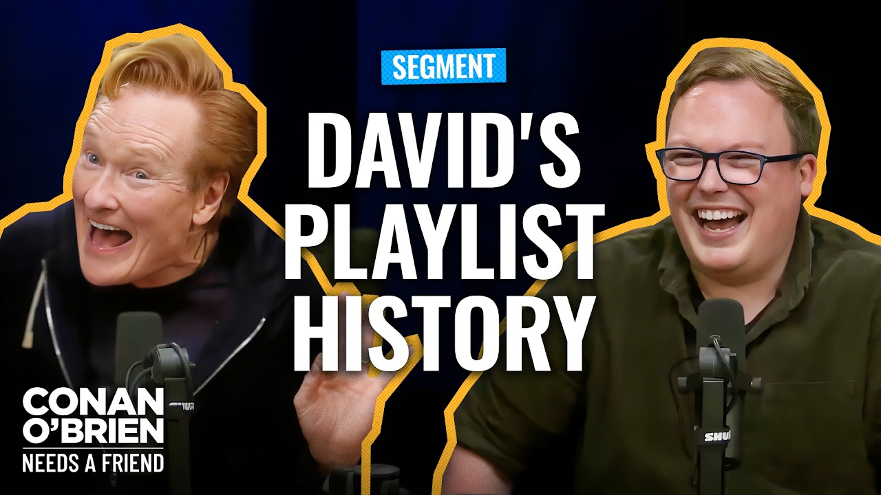 Conan Was Shocked By His Assistant’s Playlists | Conan O’Brien Needs A Friend