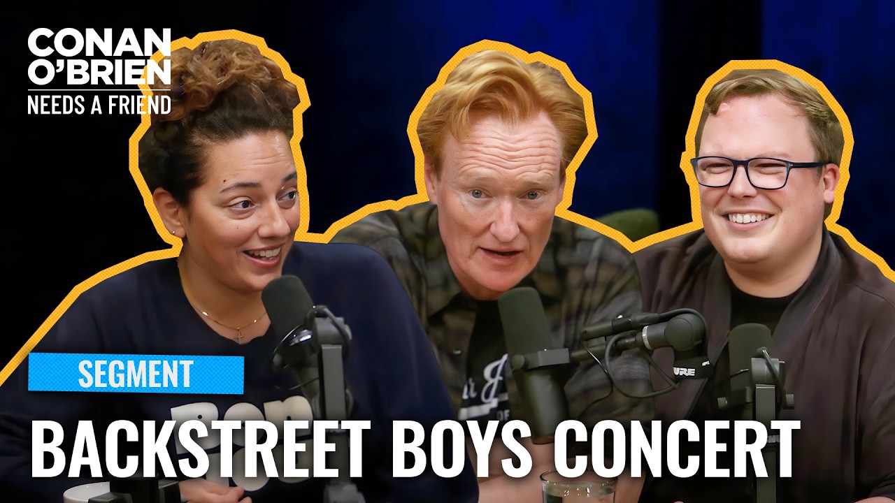 Conan’s Assistant Recaps The Backstreet Boys Sphere Show | Conan O’Brien Needs A Friend