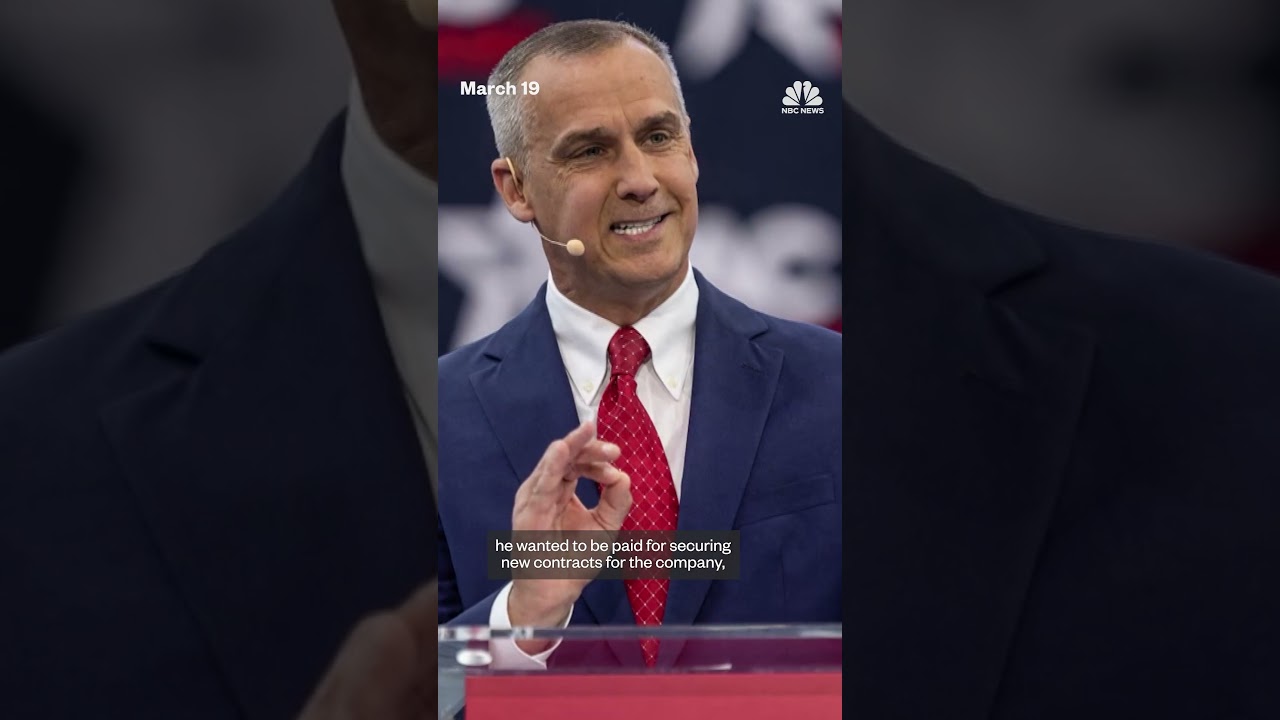 Corey Lewandowski accused of seeking payment for DHS contracts