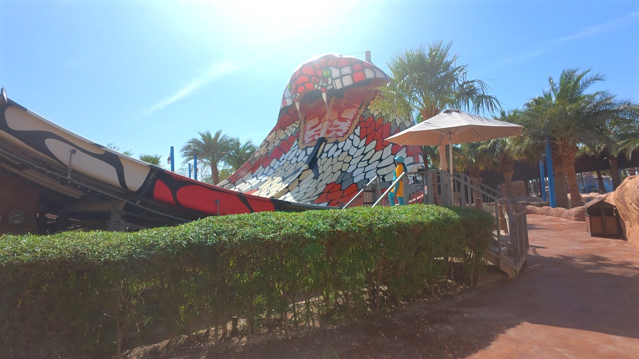 Desert Falls Water & Adventure Park in Qatar 🇶🇦