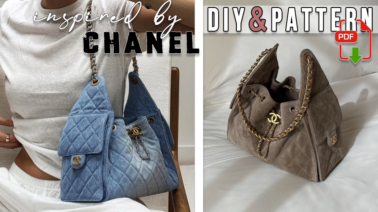 💗DIY Most Wanted CHANEL25 Bag SAVE MONEY Quilting Sewing Project 💸📥PDF Pattern