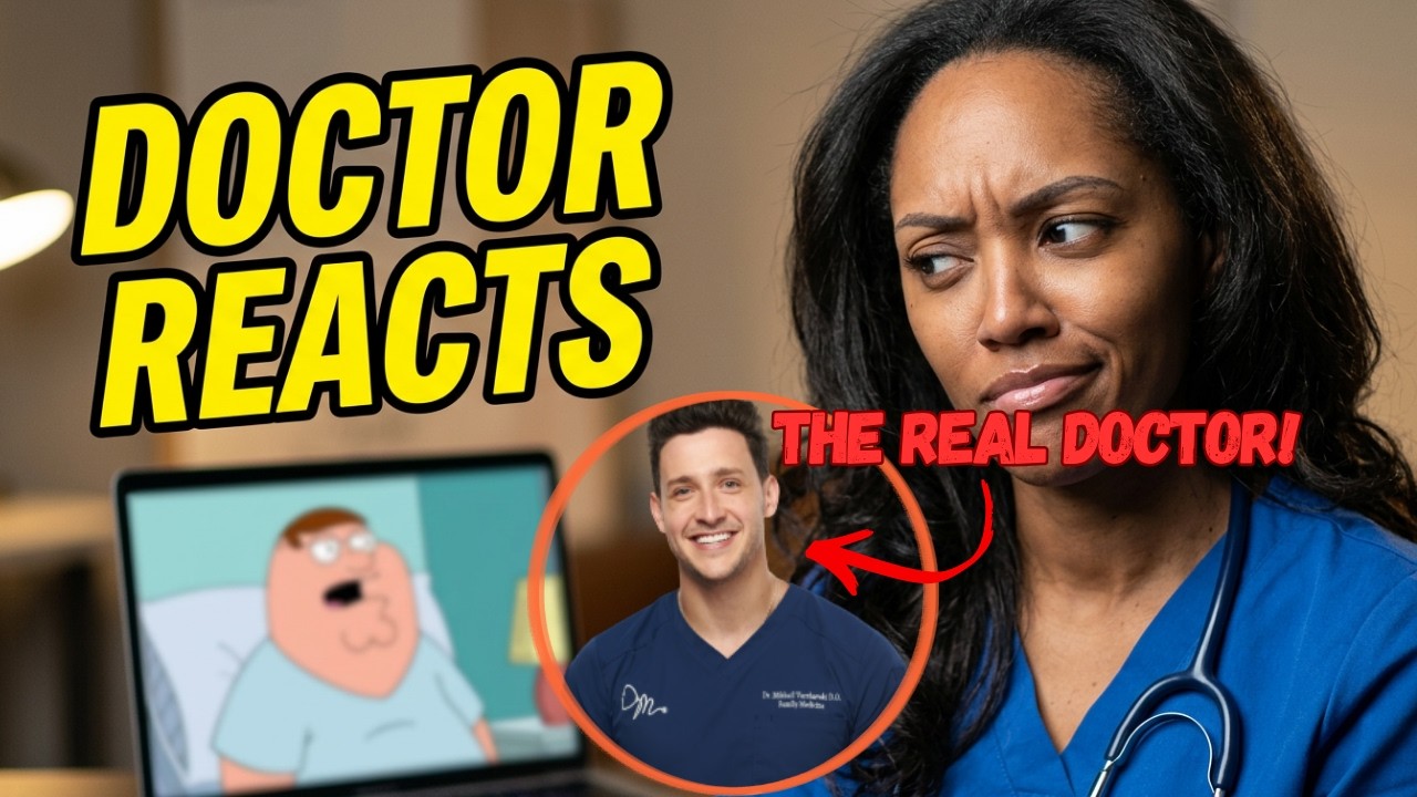 Doctor Reacts to Family Guy Medical Scenes That Are HILARIOUSLY Wrong | BRITTREACTS