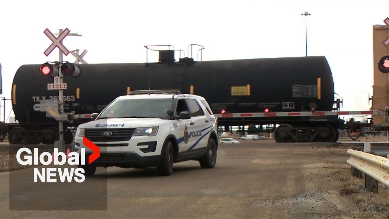Driving behaviour on the decline, expert says after train hits semi-truck in southern Alberta