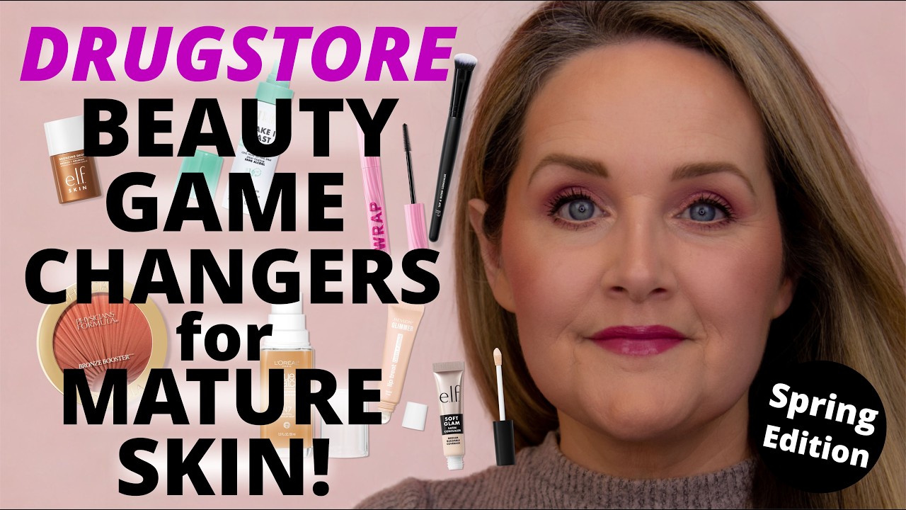 Drugstore Makeup For Mature Skin That Actually Works!