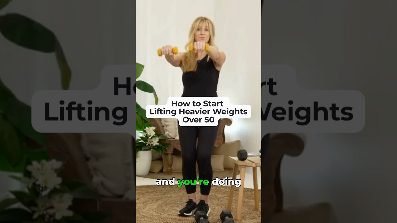 Easy To Build Muscle with 1kg Dumbbell Weights! #shorts #fabulous50 #homeworkouts