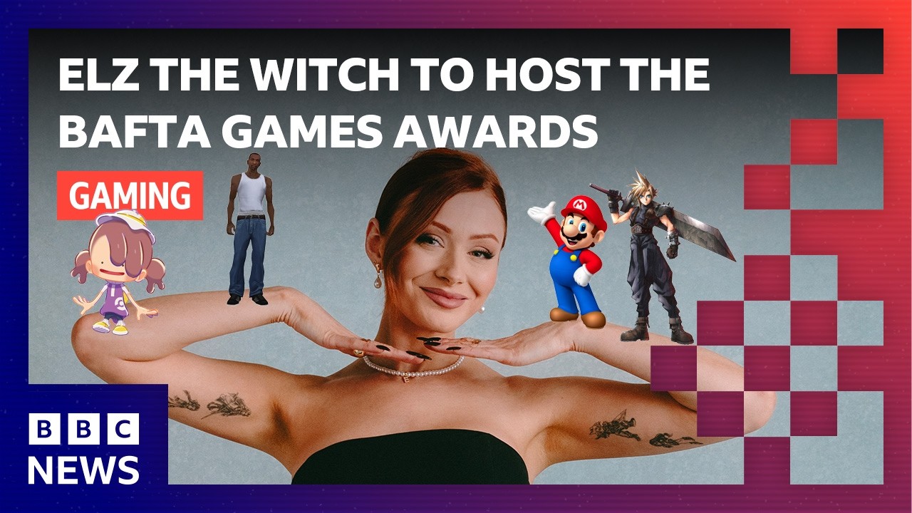 Elz the Witch: From Man City and Sidemen to the Bafta Game Awards 2026 | BBC News