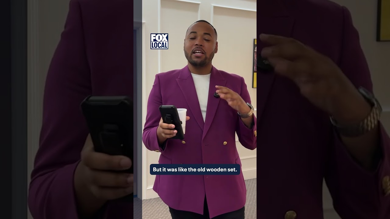 Eric Perry behind the desk | FOX 5 News