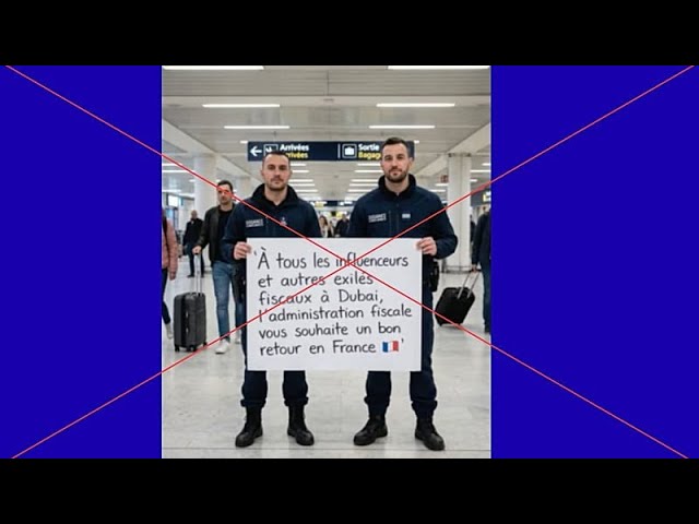 Fact check: Did French border guards mock influencers returning from Dubai amid Iran war?