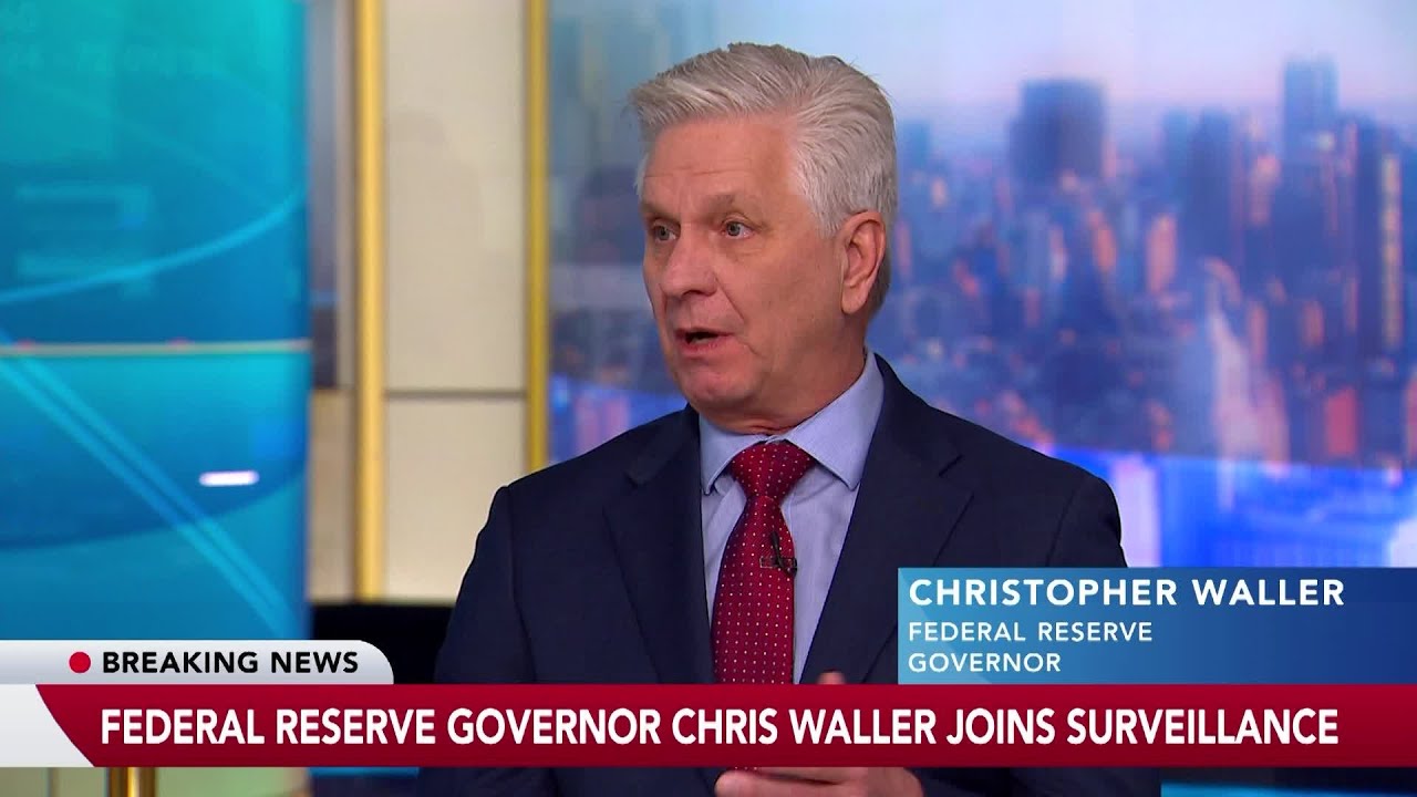 Fed’s Christopher Waller on War-Related Inflation, Jobs, Private Credit